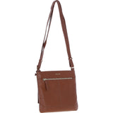 Ashwood Leather Smart Crossbody Bag 2 Tone Tan: 64638/cb-9