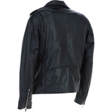 Ashwood Men's Leather Biker Jacket Black: AWM-190