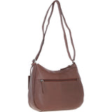 Ashwood Leather Ladies Hobo Shoulder Bag Cognac: Shannon