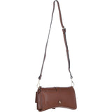 Ashwood Stylish Leather Crossbody Bag 2 Tone Tan: 64179