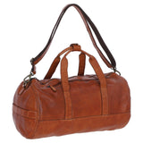 Ashwood Unisex Barrel Gym Bag Tan: d-96