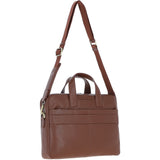 Gabicci Leather Messenger Bag Tan: GB-64962