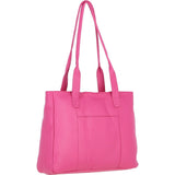 Sleek & Spacious Shoulder Bag Hot Pink: London