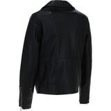 Brampton London Men's Real Leather Biker Jacket Black: BLM F-35