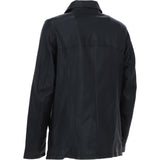 Ashwood Leather Brando Collared Jacket Black: AWM-BOX