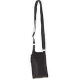 Ashwood Leather & Harris Tweed® Cloth elegance Crossbody Bag Brown/Green: TW-20-09-BG