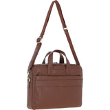 Gabicci Leather Messenger Bag Tan: GB-64956