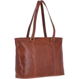Large Vintage Leather Handbag Honey – G29