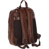 Vegetable Tanned Leather Backpack Chestnut : 11319