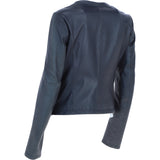 Leather Jacket Navy: FO-ETHEL