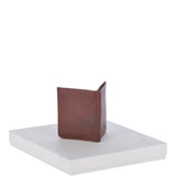 Cow Waxy Leather Classic 6 Card Bill-Fold  Wallet Tan:  1556