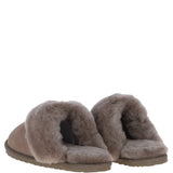 Women's Classic Suede Sheepskin Slippers Mink: Pippa