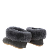 Sheepskin Slippers Grey: LADIES BOOTYS