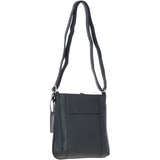 Ashwood Women's Leather Shoulder Bag Black: Edinburgh