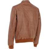 Ashwood Leather Bomber Jacket Tan: AWM-784