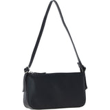 Ashwood Leather Plain Shoulder Bag Black: LB-6278