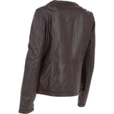 Leather Jacket Mid Brown: AWL-672