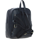 Authentic Ashwood Leather & Harris Tweed® Cloth Backpack Navy/Pink: TW-28-06-NP