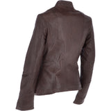 Leather Jacket Mid Brown/nap: NIBI 2