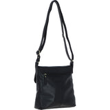 Ashwood Leather Crossbody Bag Black: M-84