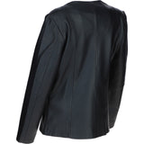 Ladies Ashwood Leather Casual Jacket Black: AWL-881