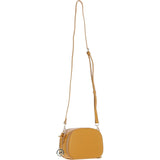 Ashwood Leather Compact Crossbody Bag with Adjustable Strap Mustard: Y-53