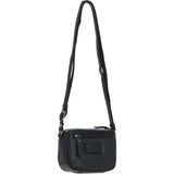 Ashwood Leather Smart Women's Buckle Crossbody Bag Black: S-31