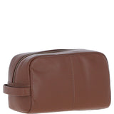 Gabicci Leather Washbag Tan: GB-64959