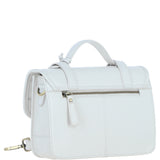 Stylish Ashwood Leather Large Satchel Bag White: Y-63