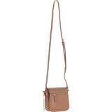 Ashwood Elegant Leather Crossbody Bag with Twist Lock Butterscotch: Y-52