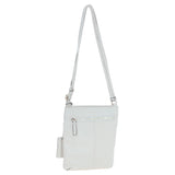 Ashwood Leather Crossbody Bag White: CB-5
