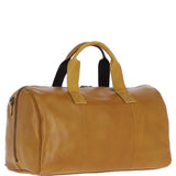 Ashwood Leather Travel Weekend Duffle Bag Mustard: P-68