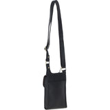 Ashwood Leather & Harris Tweed® Cloth elegance Crossbody Bag Black/Watch: TW-20-03-BW