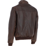 Ashwood Leather Bomber Jacket Aq Brown: AWM-784