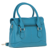 Elegant Ashwood Compact Handbag with Detachable Crossbody Strap Turquoise: Y-55