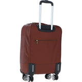Premium Leather Trolley Suitcase Tan: pl-52
