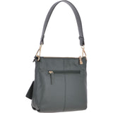 Small Two In One Leather Crossbody Bag & Shoulder Bag Bottle Green : 62539