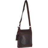 Vintage Small Leather Travel Shoulder Bag Brandy – G24