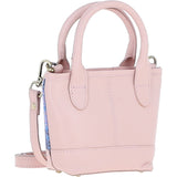 Ashwood Leather & Harris Tweed® Cloth Small Grab Bag Baby-Pink/Pink: TW-63-15-BP