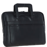Ashwood Leather Mens Laptop Handle Bag Black: PL-45