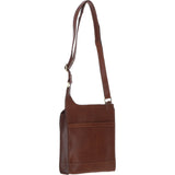 Ashwood Leather & Harris Tweed® Cloth Crossbody Bag Tan/Green/Red: TW-24-08-TR