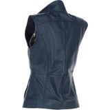 Leather Gilet Navy: FO-GILLET 2