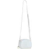 Ashwood Leather Compact Crossbody Bag with Adjustable Strap White: Y-53