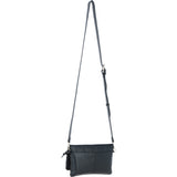Ashwood Chic Leather Crossbody Bag Black: 64741