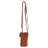 Ashwood Leather Crossbody Smart Phone Bag Tan: D-99