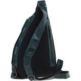Ashwood Leather Spacious Unisex Sling Bag Green: P-67