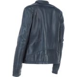 Leather Jacket Navy/nap: AWL-710