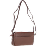 Ashwood Leather Crossbody X Shoulder Bag Cognac: Sterling
