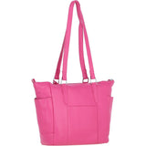 Ashwood Elegant Leather Tote Bag Hot Pink: Oxford