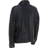 Trapper Mens Leather Jacket Dk Brown 27: no1